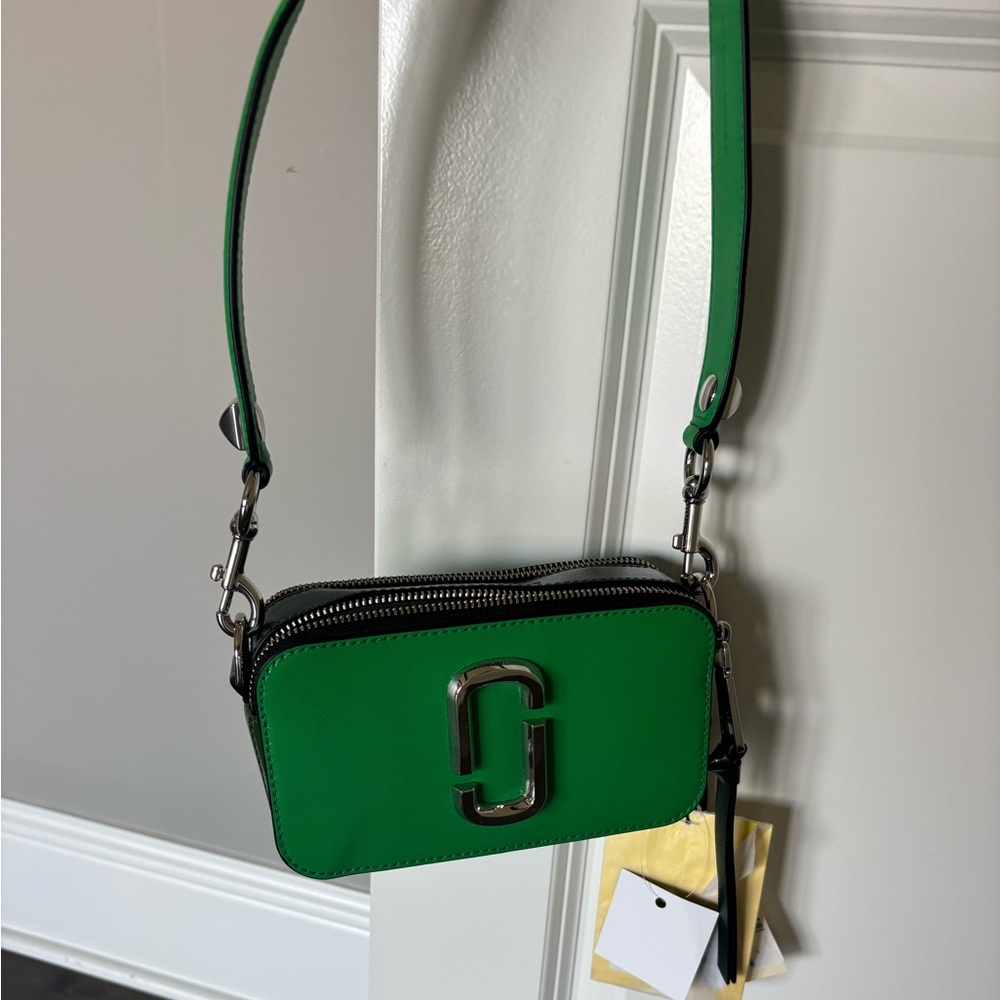 Marc Jacobs Vibrant Green Crossbody Bag